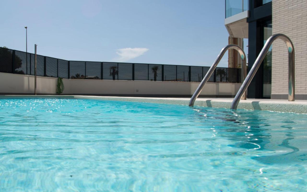 Modern Sea Front Reef Apartment Alicante Exterior photo