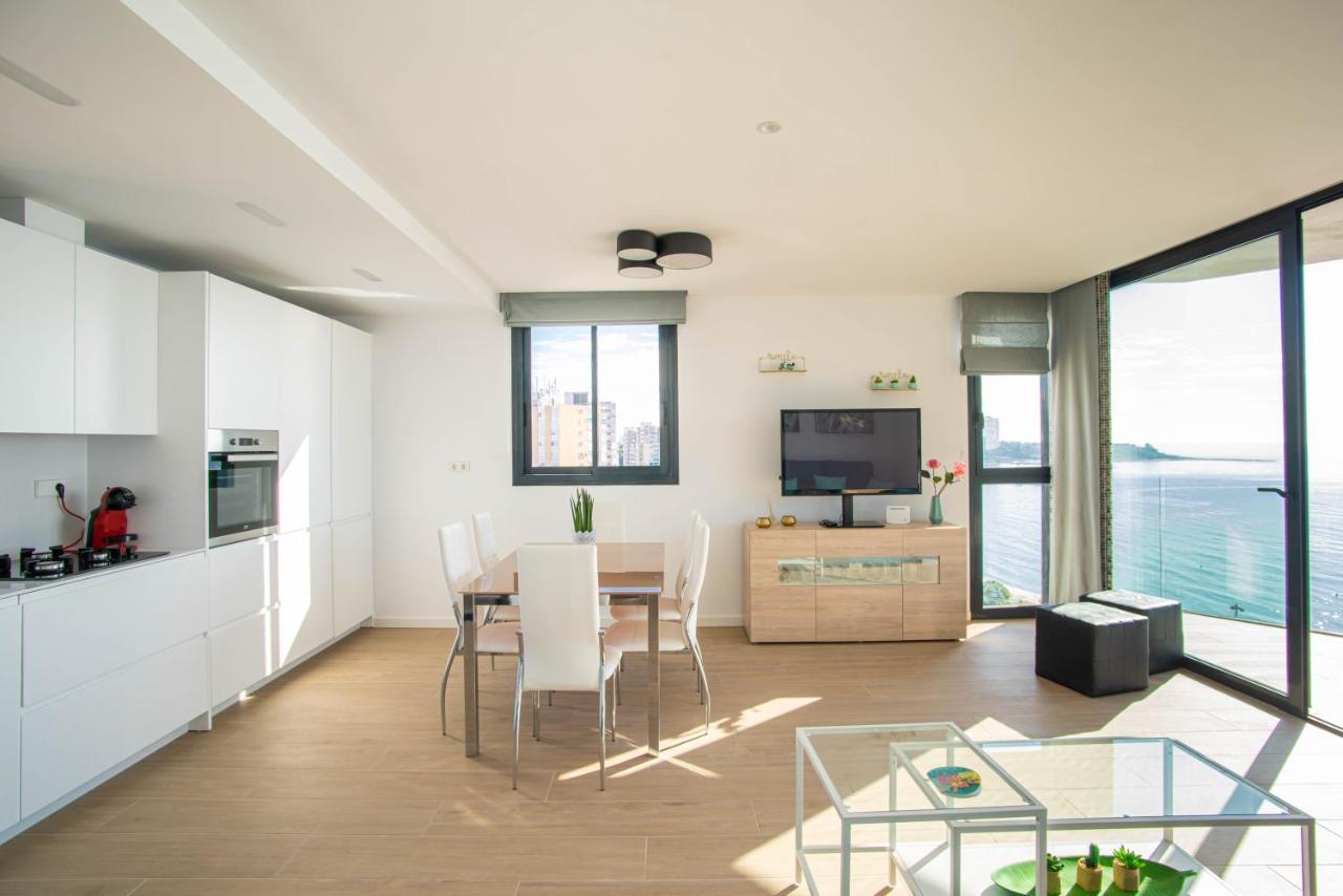 Modern Sea Front Reef Apartment Alicante Exterior photo